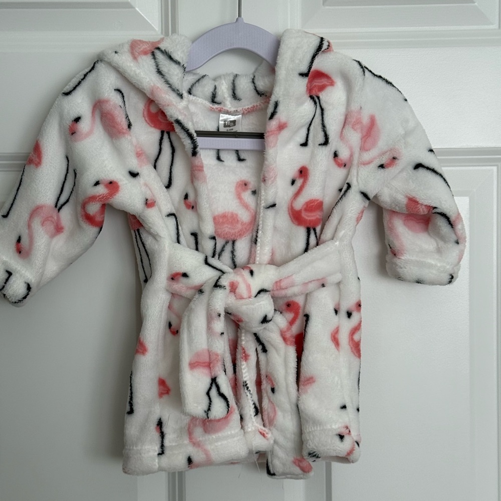 Flamingo Fun Kids Pajama Robe